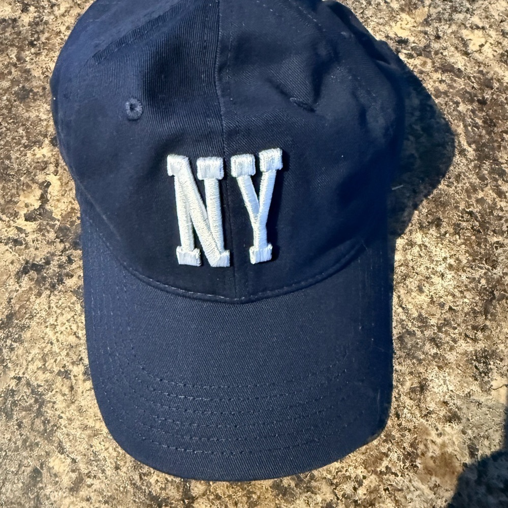 Scotch & Soda Navy Blue Cap with White NY Embroidery